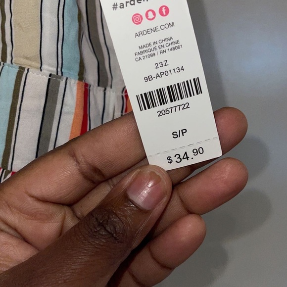 Tie front dress - Picture 2 of 5